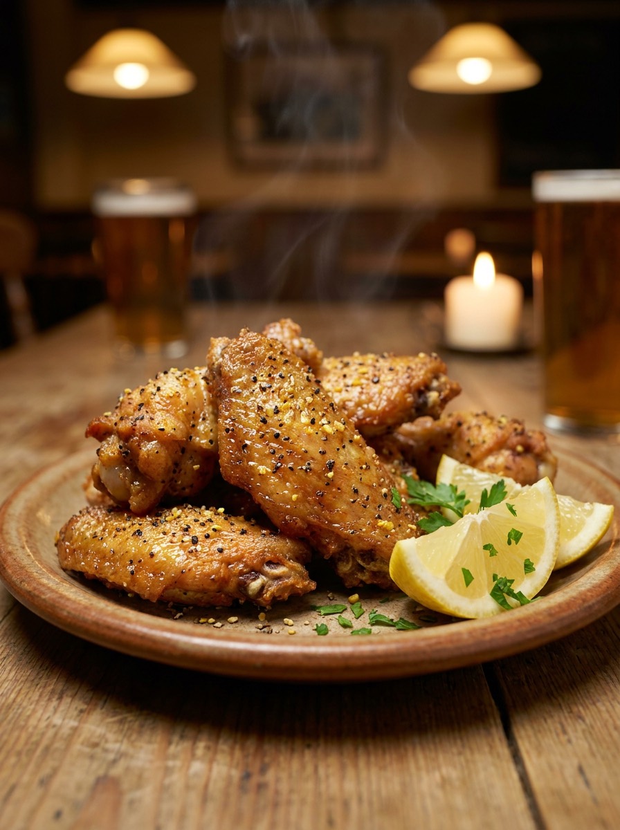 Lemon pepper wings